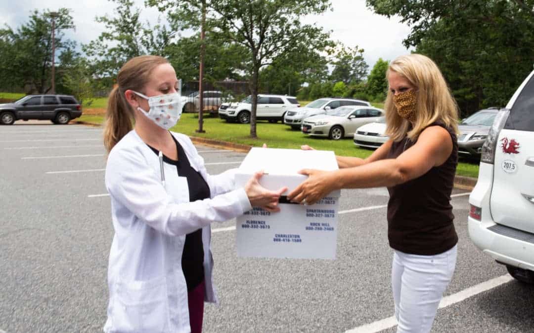 BlueCross BlueShield of SC helps SCORH get masks to rural healthcare workers